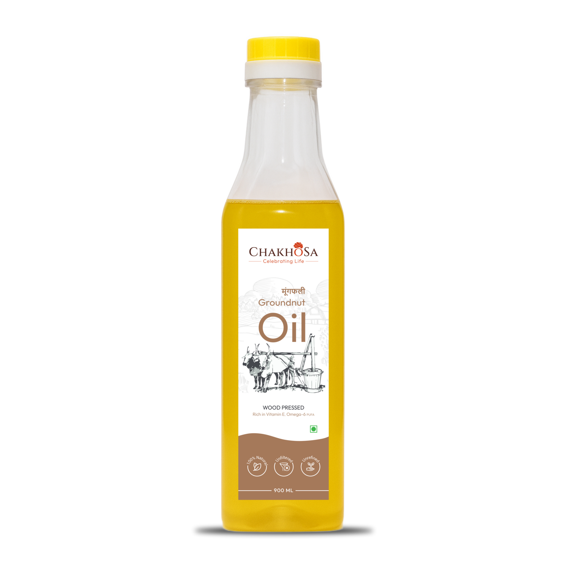 Wood Pressed Groundnut Oil