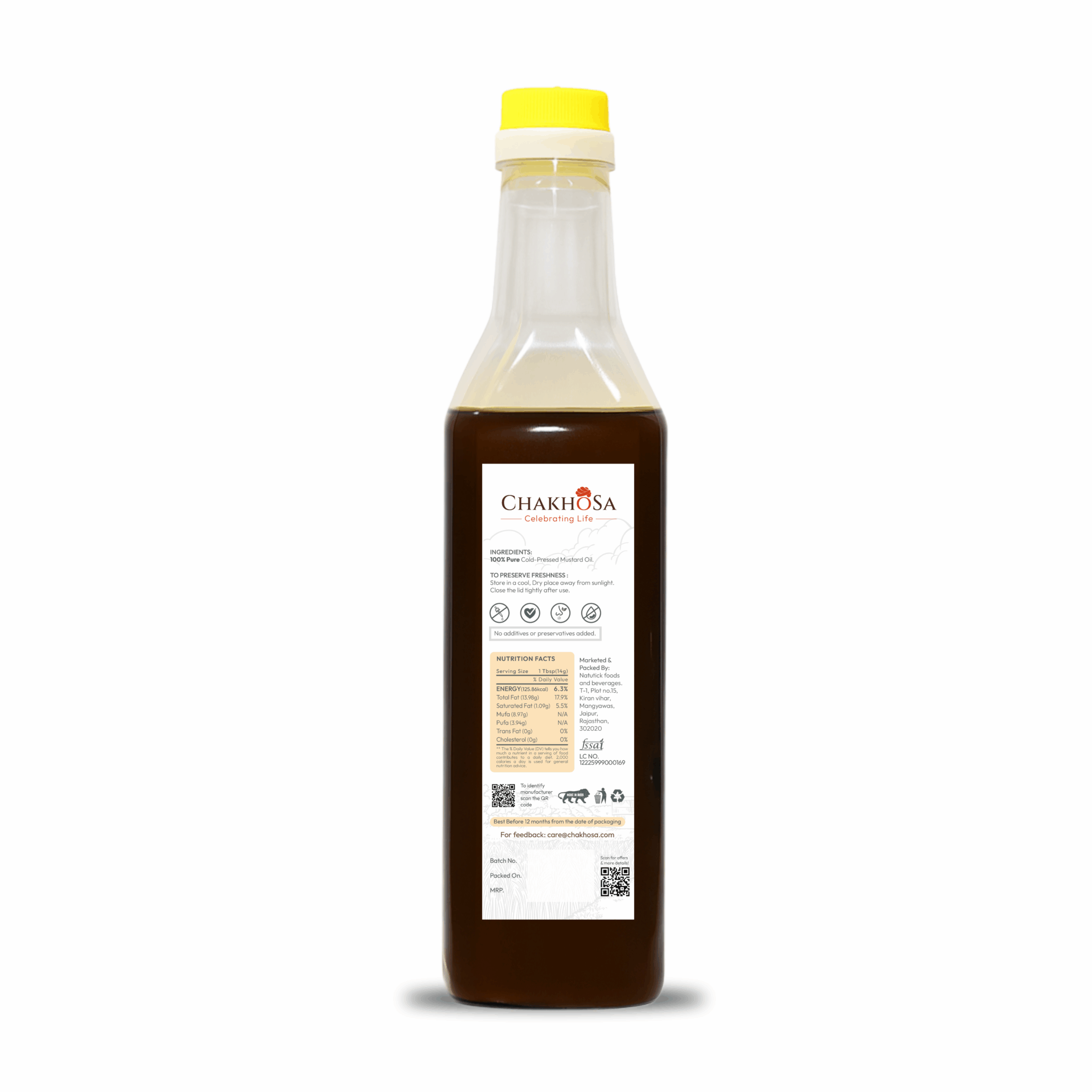 Wood Pressed Mustard Oil